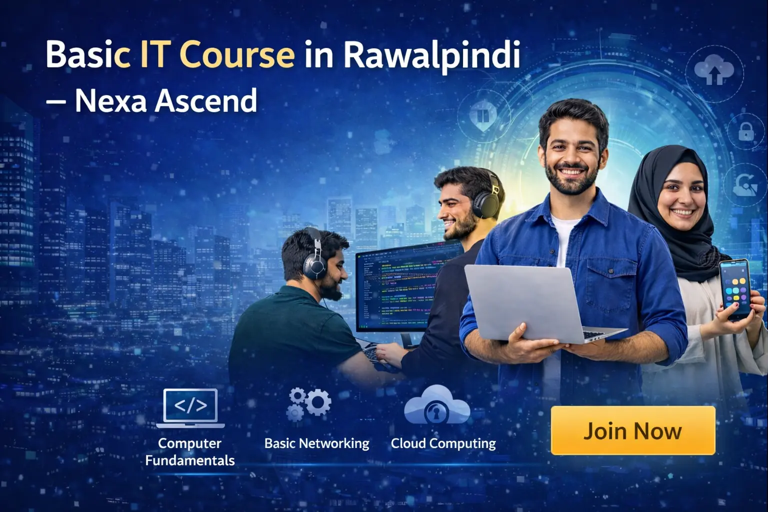 Basic IT Course in Rawalpindi – Nexa Ascend