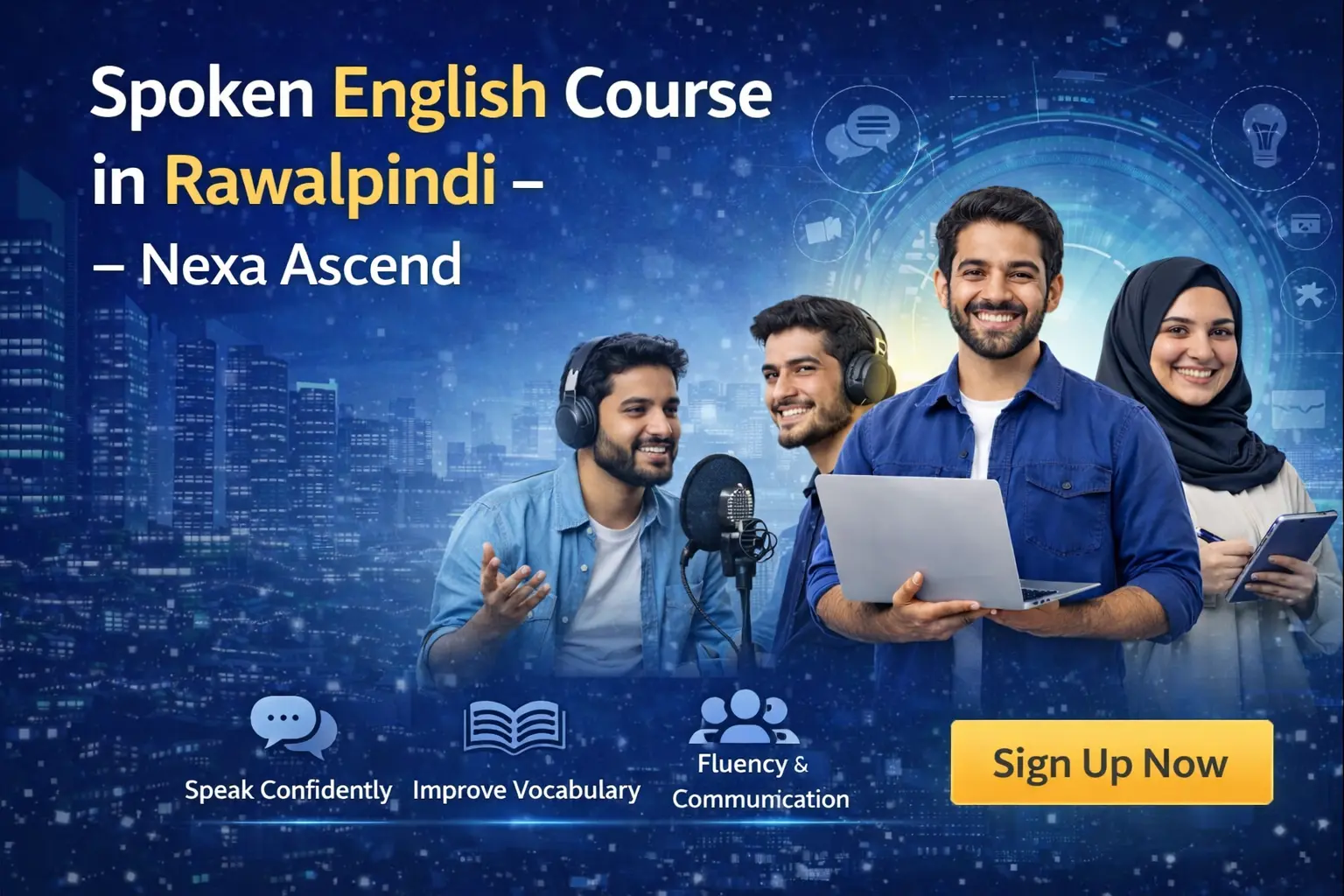 Spoken English Course in Rawalpindi – Nexa Ascend