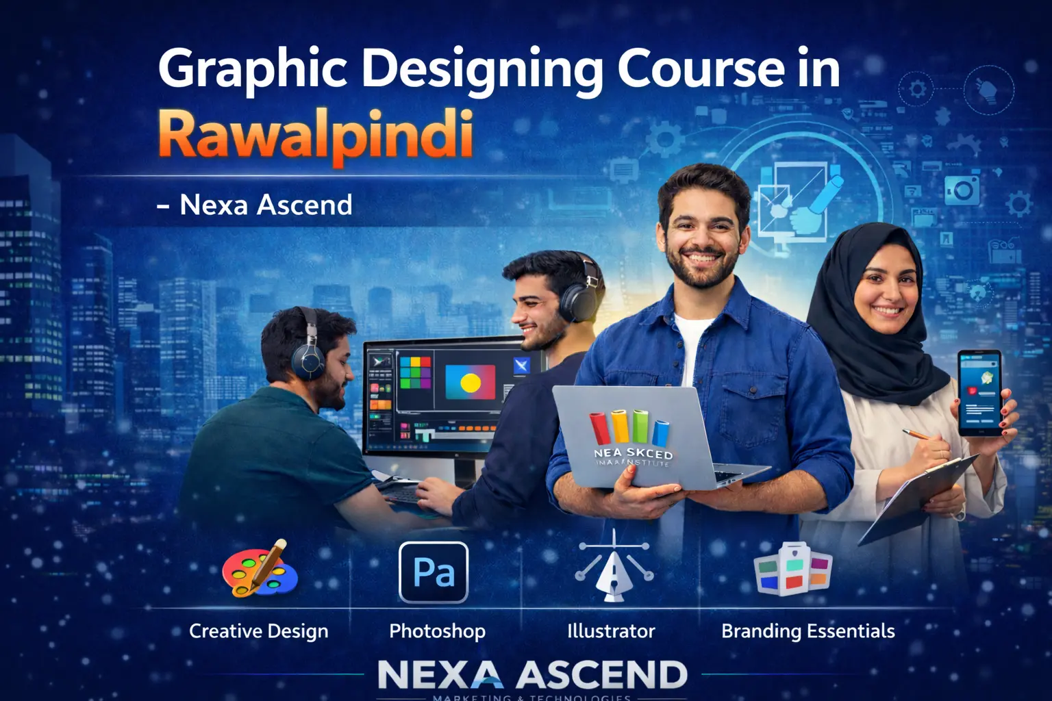 Graphic Designing Course in Rawalpindi – Nexa Ascend
